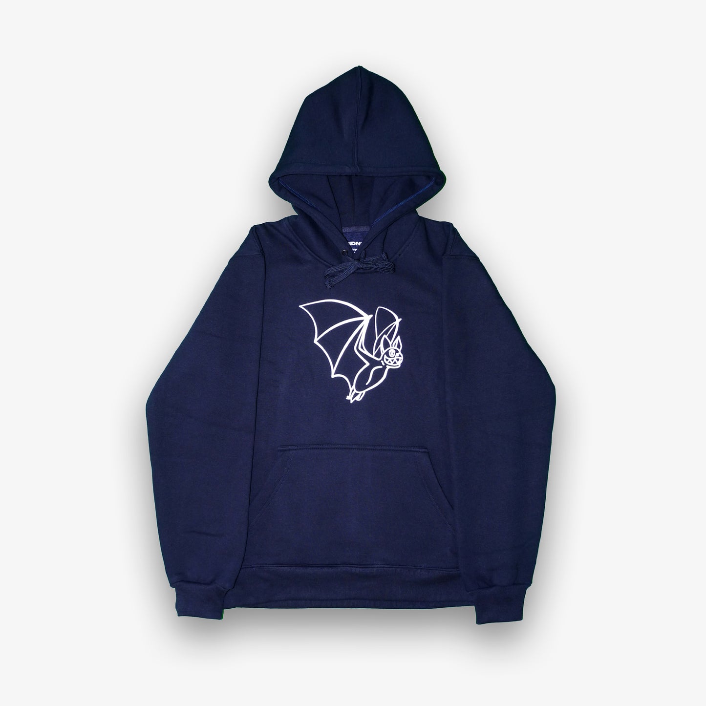 Flying Bat hoodie navy