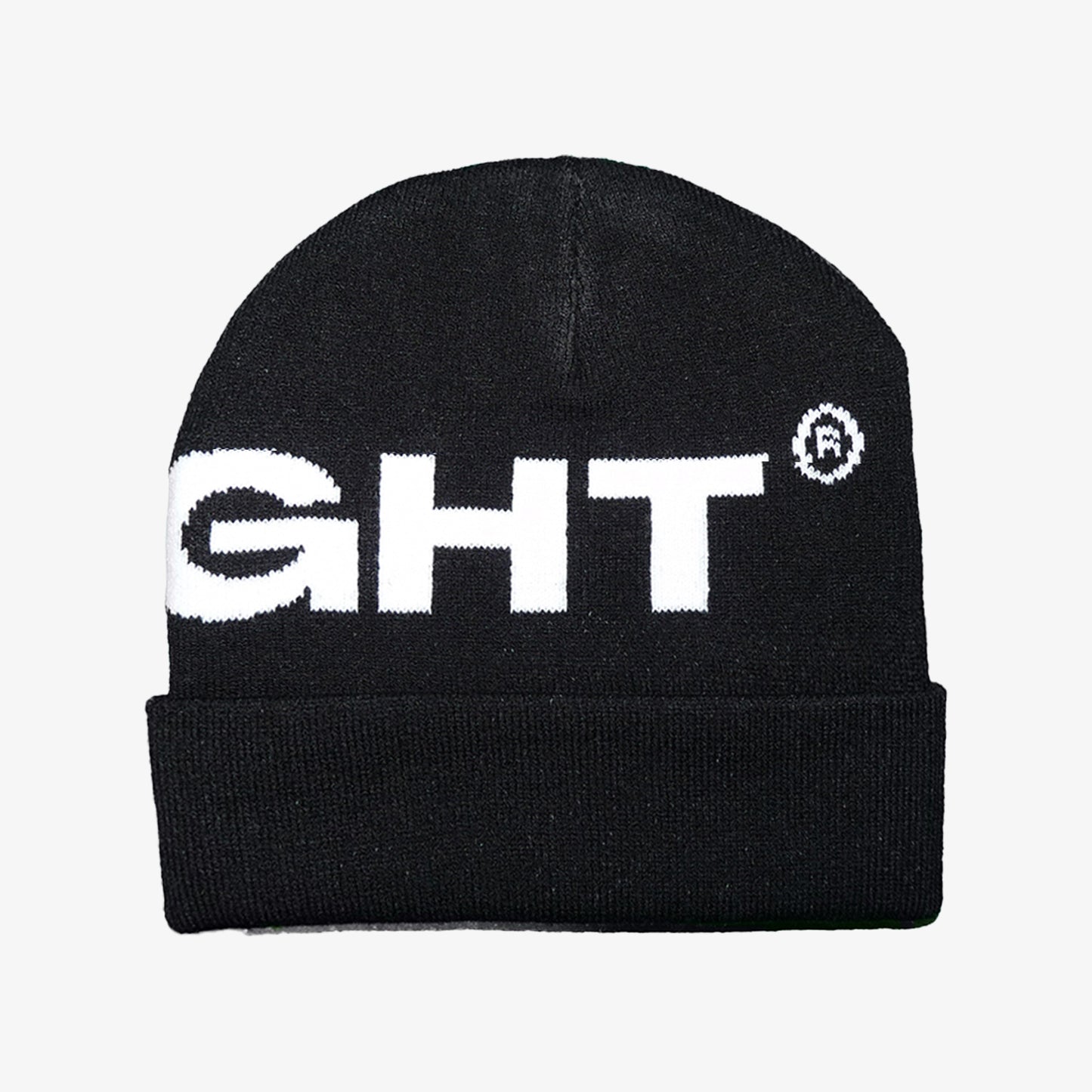 Midnight Big Logo Black/White Beanie