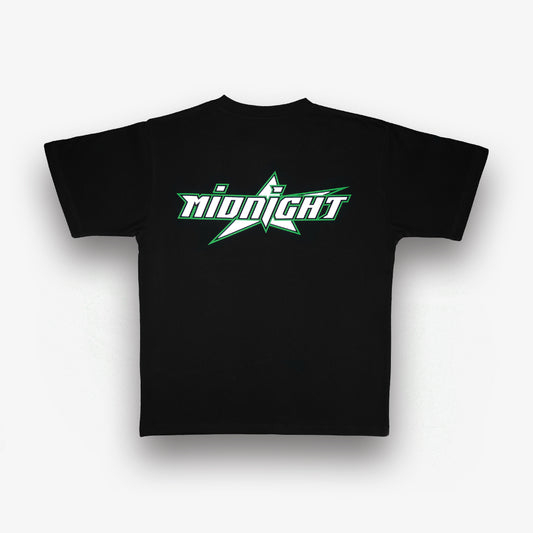 MIDNIGHT Green Star T-shirt